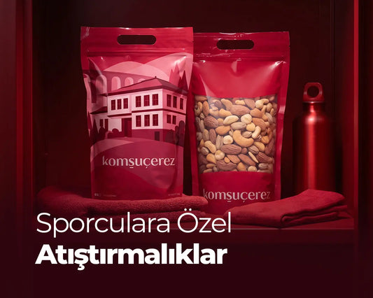 komşuçerez Sporculara Özel Atıştırmalıklar