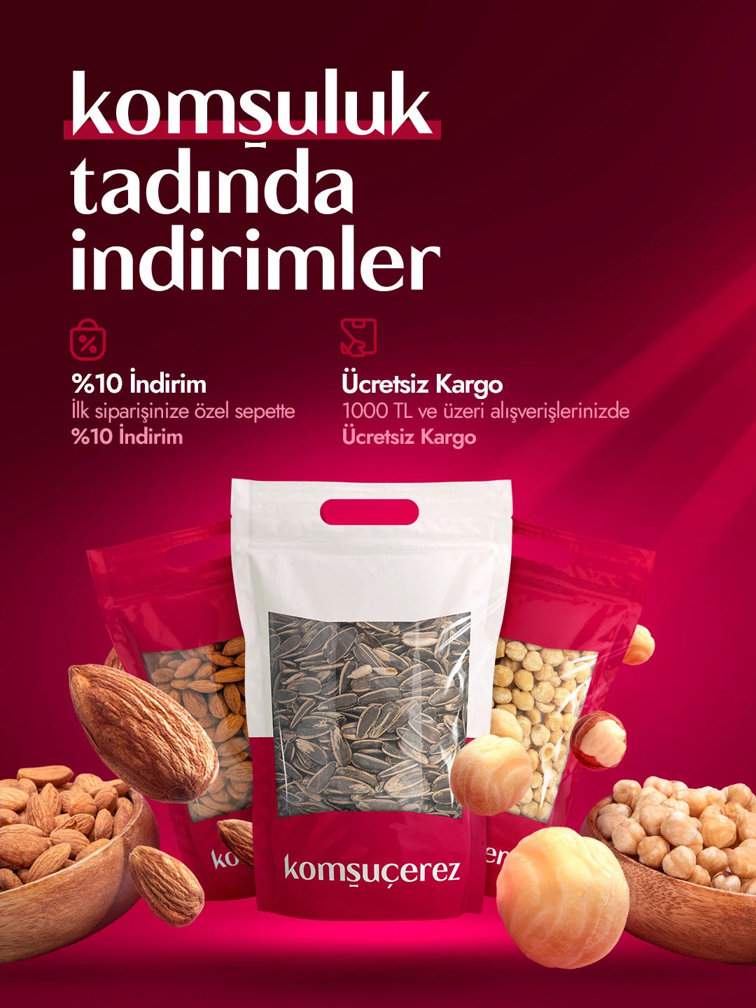 komşuçerez Komşuluk Tadında İndirimler