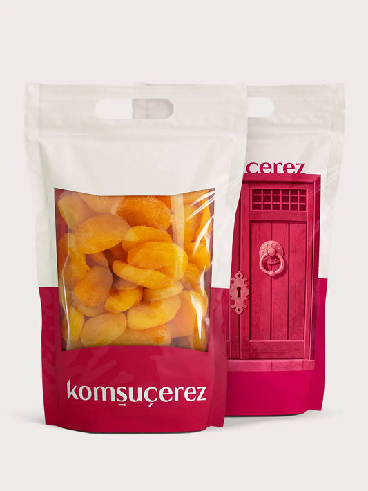 komşuçerez Kuru Kayısı Şekerpare Paket