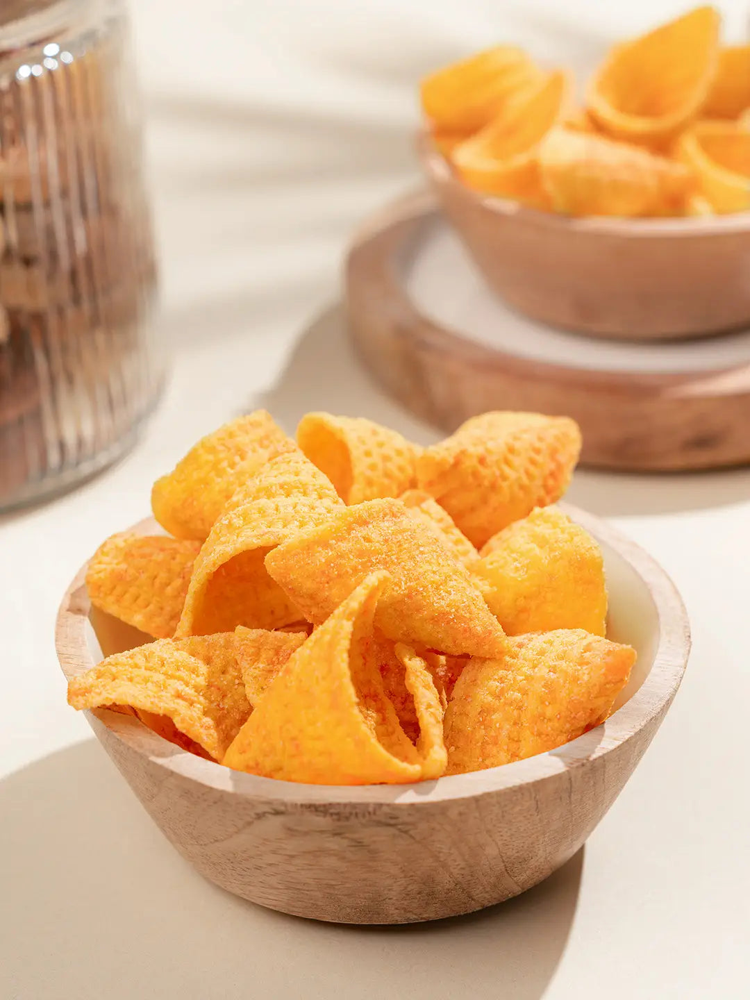 komşuçerez Piramit Mısır Cips Tako Baharatlı